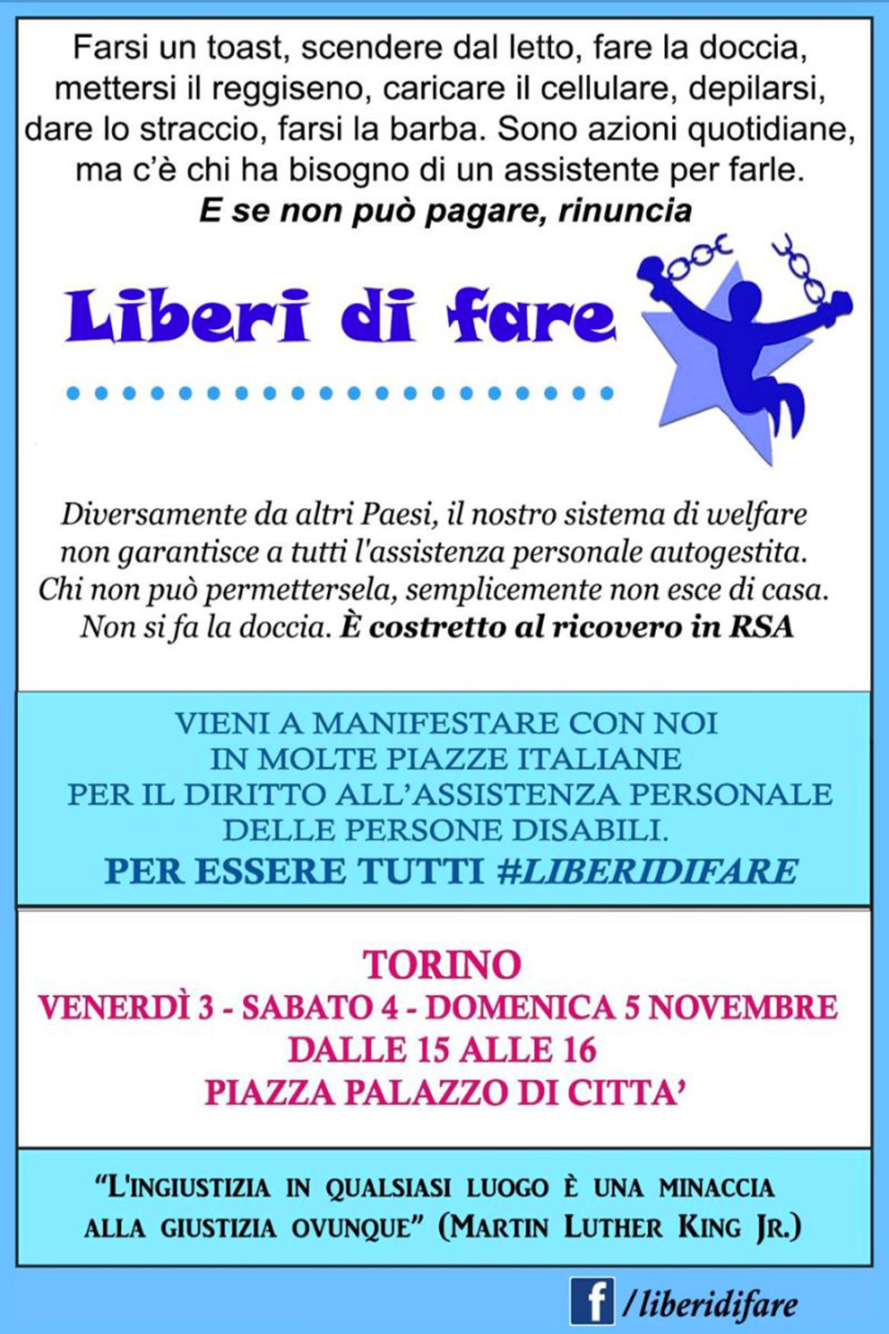 'Liberi di fare', Torino, 3-4-5/11/2017 © LdF