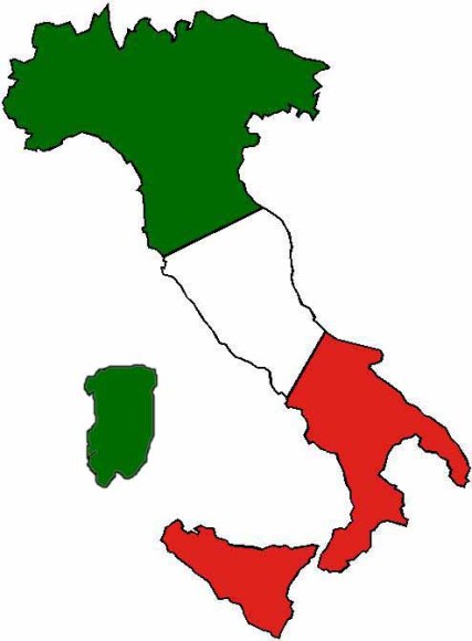 clipart map of italy - photo #16